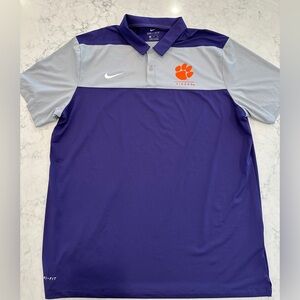 Clemson Nike polo